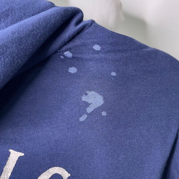 POLO Ralph Lauren Men's Navy Blue One Side Pocket Hoodie Size Medium - Picture 9 of 10